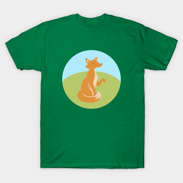 Foxy II T-Shirt by slugbunny